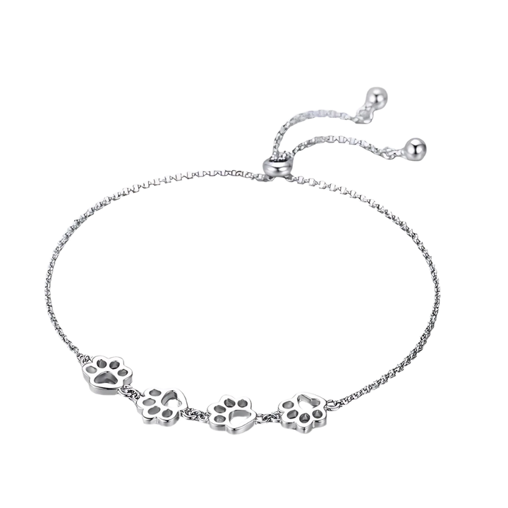 MELIA – Verstellbares Pfotenarmband aus 925er Silber