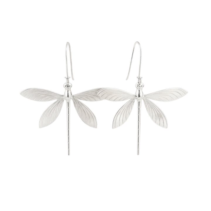 ISARA – Vintage-Libellenohrringe aus Silber