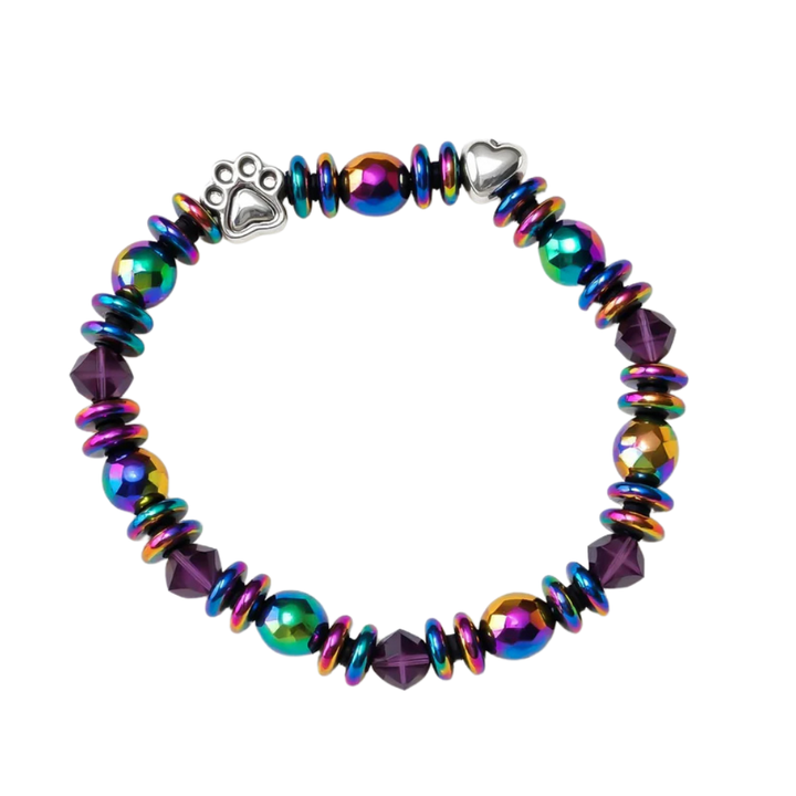 MAELA – Magnetisches Armband mit Pfotenanhänger