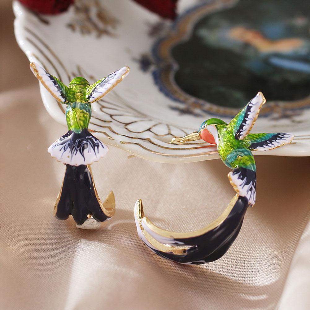 Unique Creative Hummingbird Earrings 5