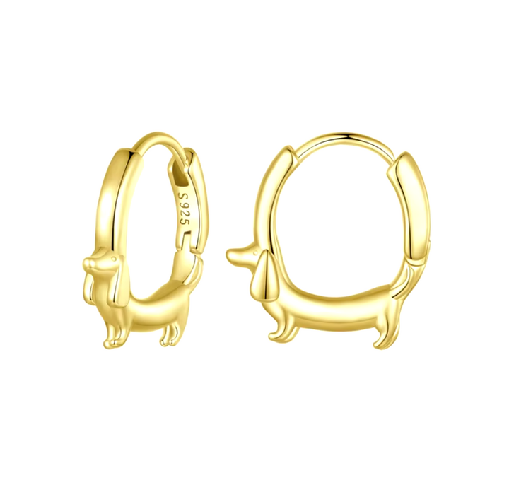 Precious Dachshund Hoops - A Pup Mom's Treasure 3