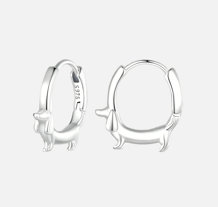 Precious Dachshund Hoops - A Pup Mom's Treasure 1