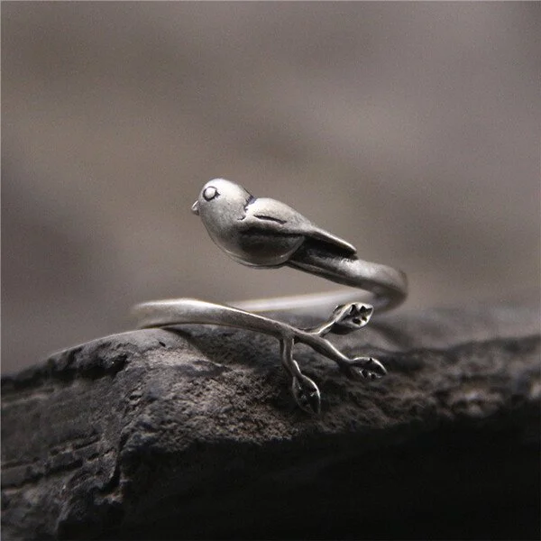 Vintage Birdie Open Ring 1