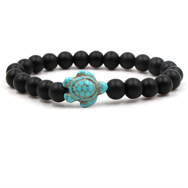 Unique Natural Stone Beads Turtle Bracelets 3