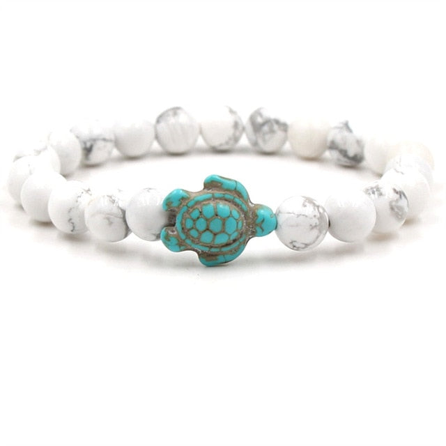 Unique Natural Stone Beads Turtle Bracelets 5